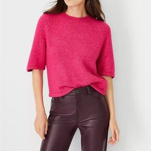 Ann Taylor Fuzzy Sweater Tee